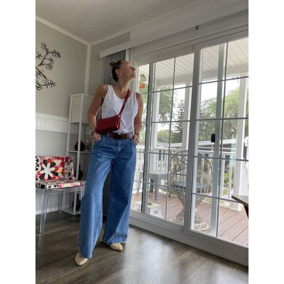 Cole Haan Red Leather crossbody bag - Picture 3 of 14